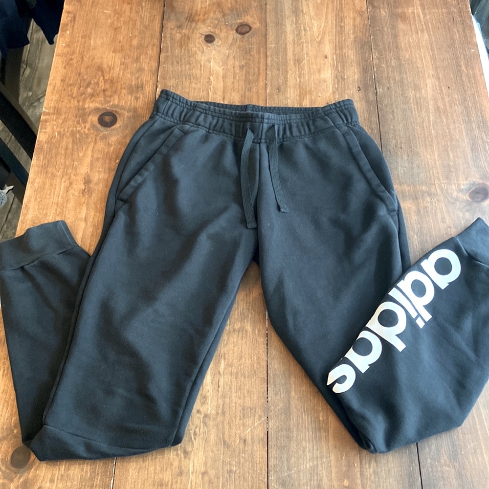Women’s XS adidas black joggers
